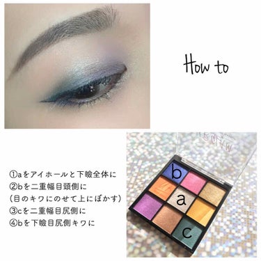 UR GLAM　BLOOMING EYE COLOR PALETTE/U R GLAM/アイシャドウパレットを使ったクチコミ（2枚目）