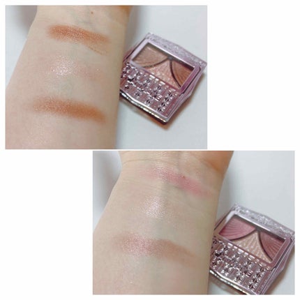 ジューシーピュアアイズ/キャンメイク/アイシャドウパレットを使ったクチコミ(2枚目)