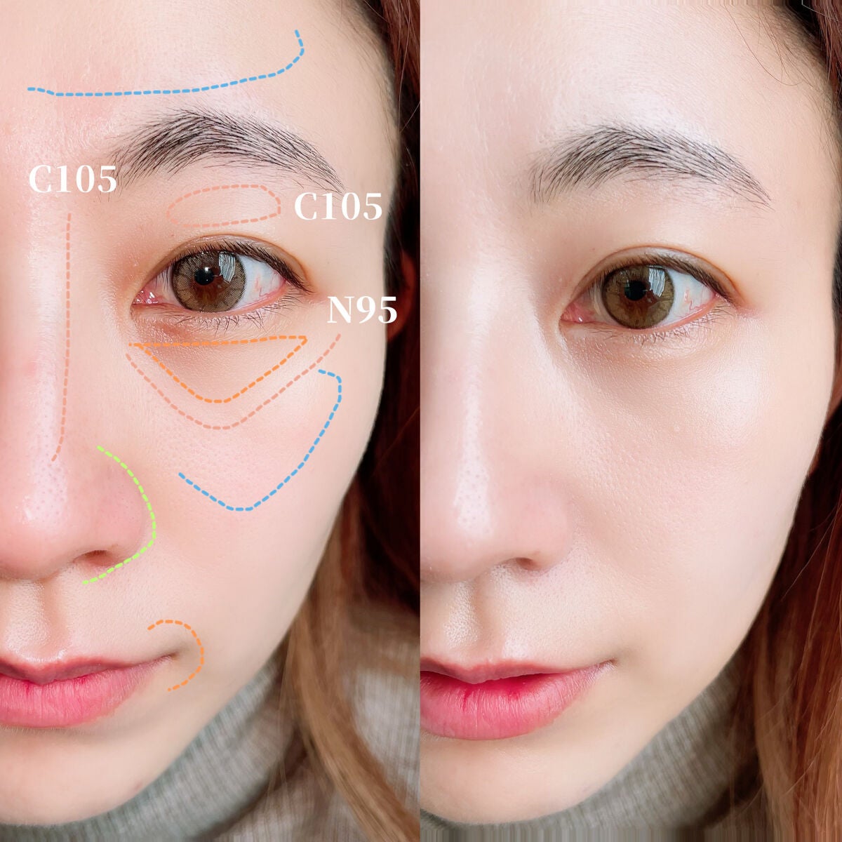 プリズム・リーブル・スキンケアリング・コンシーラー/GIVENCHY/リキッドコンシーラーを使ったクチコミ(3枚目)