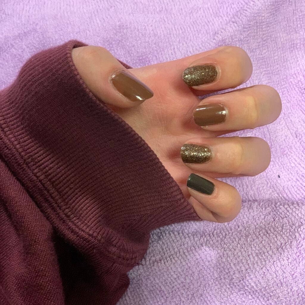 ネイルホリック Jungle Glitter/ネイルホリック/マニキュアを使ったクチコミ(2枚目)