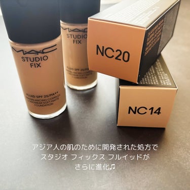 スタジオフィックス フルイッド SPF 15/M・A・C/リキッドファンデーションを使ったクチコミ（2枚目）