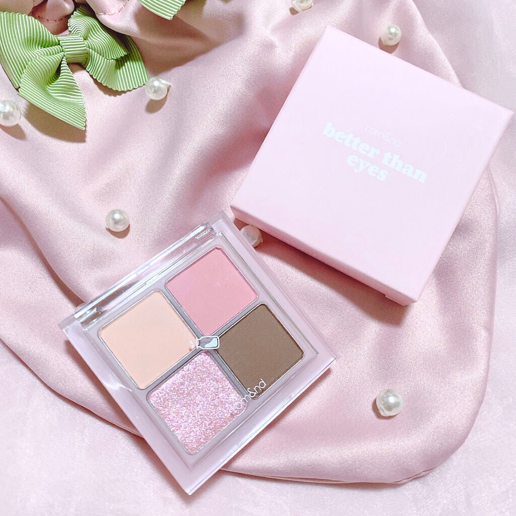 ベターザンアイズ/rom&nd/アイシャドウパレットを使ったクチコミ(1枚目)