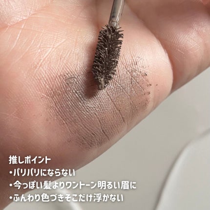 ハンオールブロウカラ/rom&nd/眉マスカラを使ったクチコミ(2枚目)