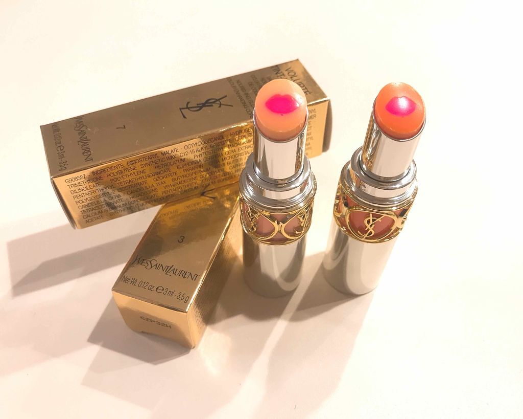 ヴォリュプテ ティントインバーム/YVES SAINT LAURENT BEAUTE/口紅を使ったクチコミ（1枚目）