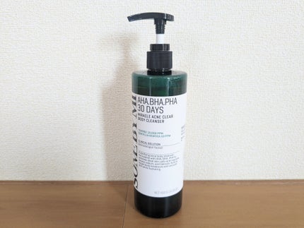 AHA·BHA·PHA 30デイズミラクルアクネボディクレンザー/SOME BY MI/ボディソープを使ったクチコミ(1枚目)