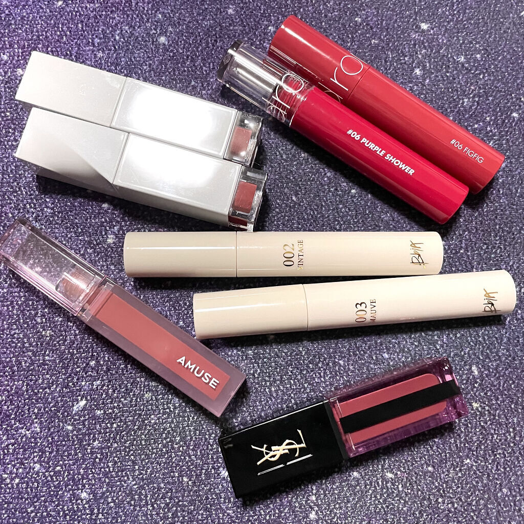 ジューシーラスティングティント/rom&nd/リップティントを使ったクチコミ（1枚目）