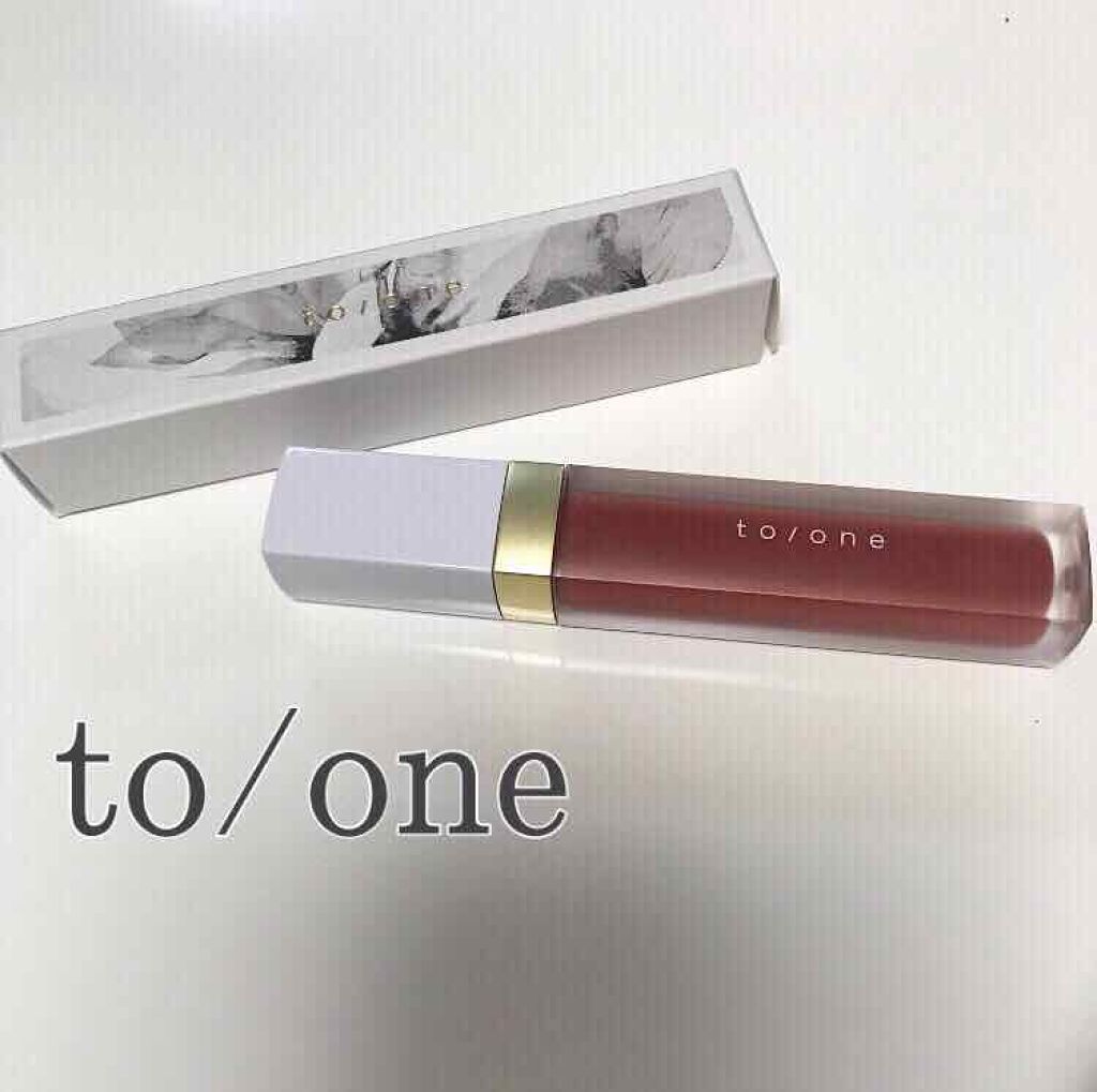 トーン ペタル エッセンス カラー バター/to/one/リップグロスを使ったクチコミ(1枚目)