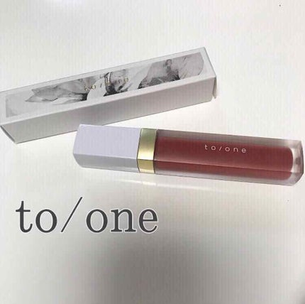 トーン ペタル エッセンス カラー バター/to/one/リップグロスを使ったクチコミ(1枚目)