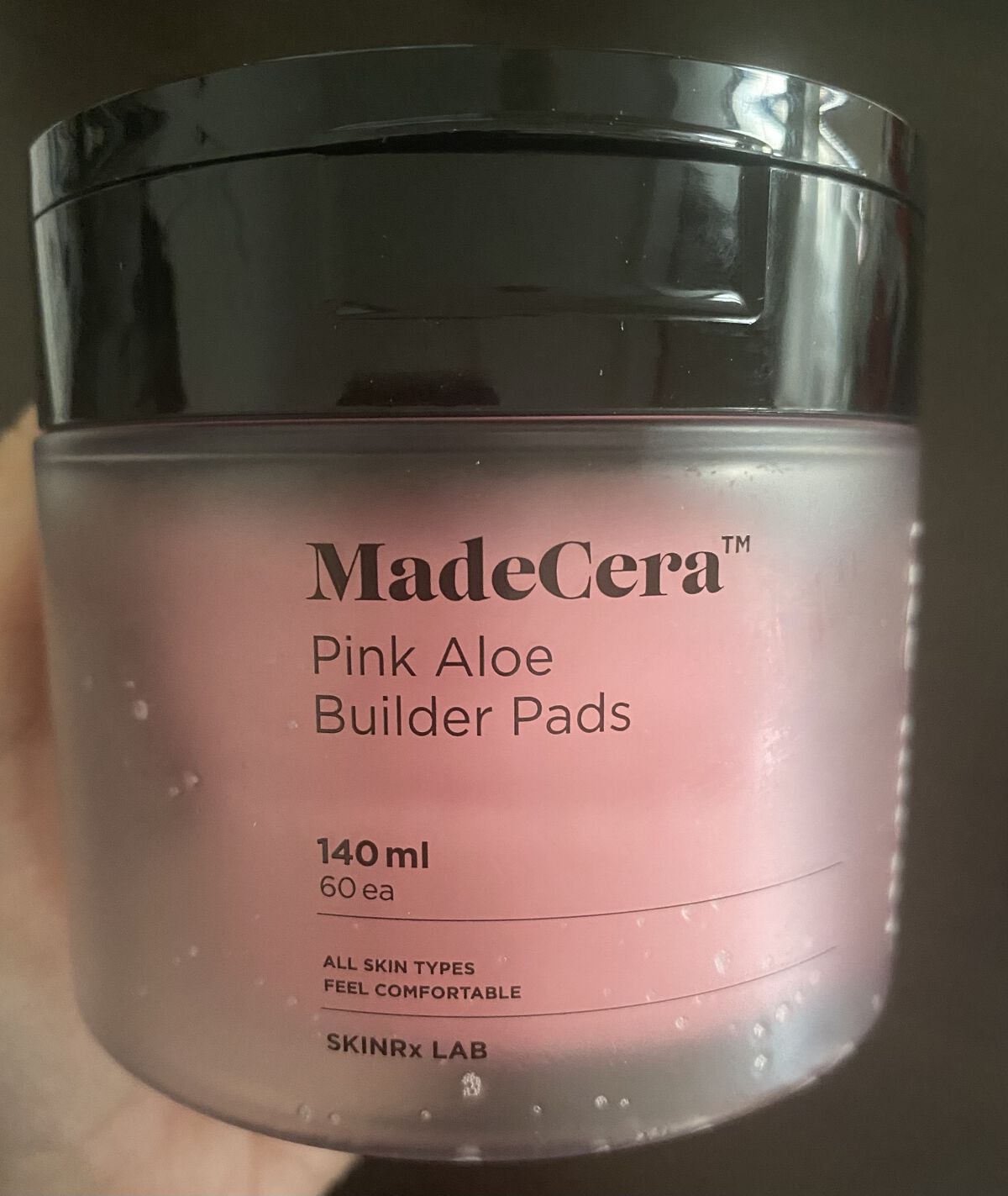 マデセラピンクアロエビルダートナーパッド/SKINRx LAB/トナーパッドを使ったクチコミ（1枚目）