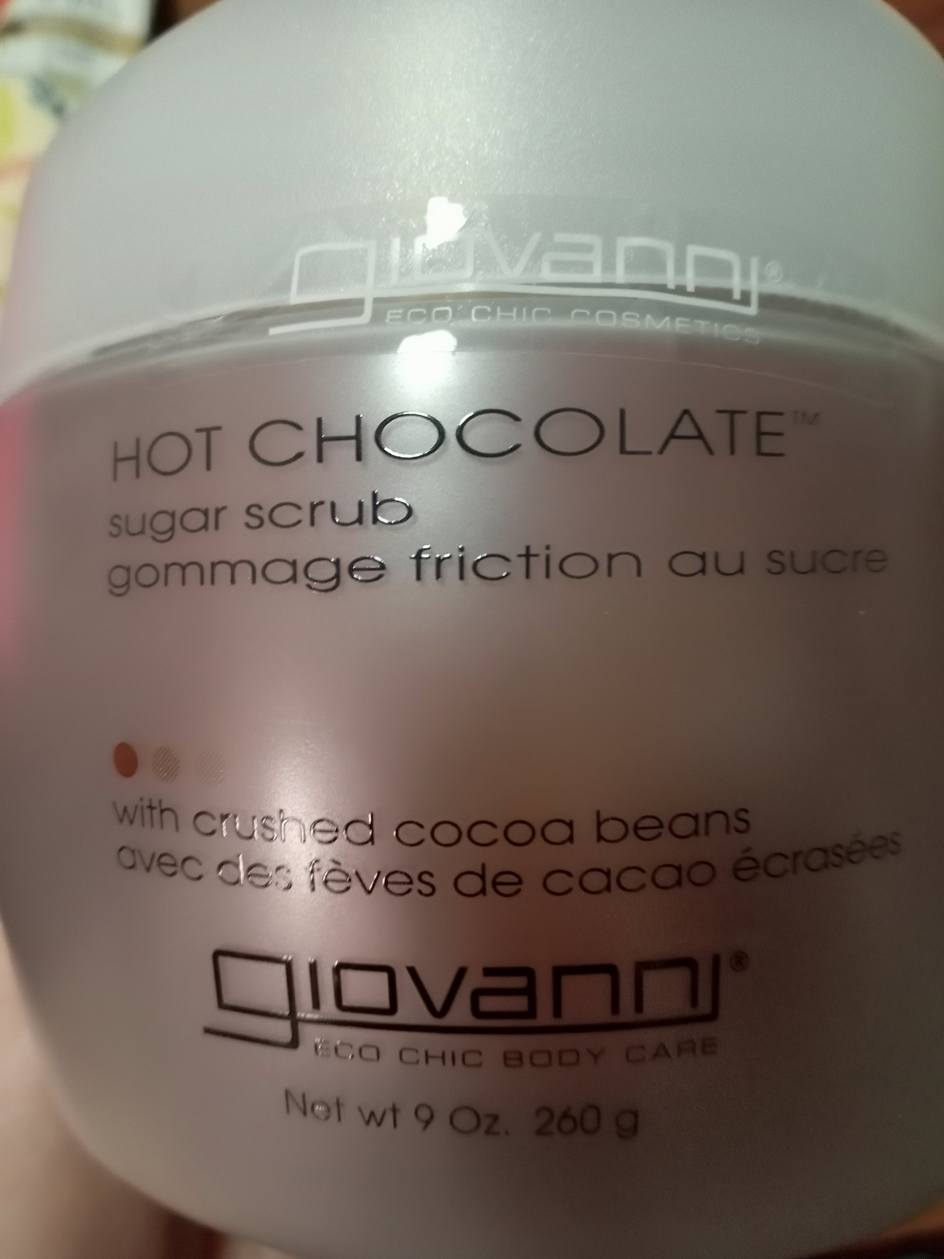 ジョヴァンニ シュガー ボディスクラブ ホットチョコレート/giovanni/ボディスクラブを使ったクチコミ（1枚目）