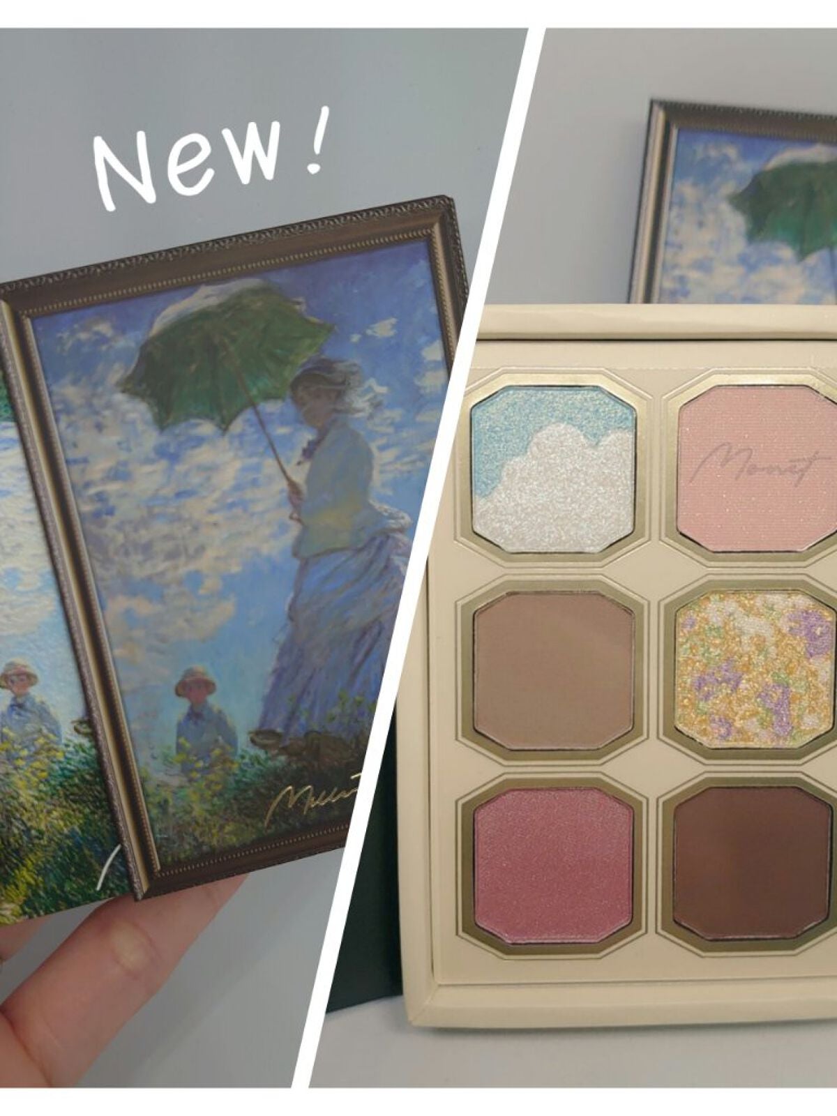 絵画アイシャドウパレット/MilleFée/アイシャドウパレットを使ったクチコミ(1枚目)