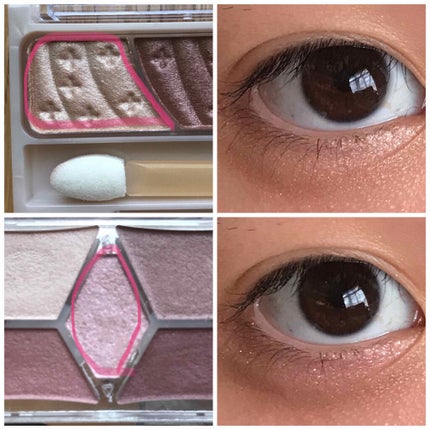 ショコラスウィート アイズ/リンメル ロンドン/アイシャドウパレットを使ったクチコミ(3枚目)