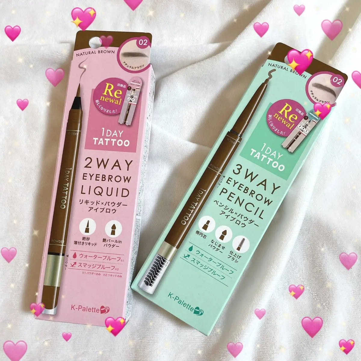 ラスティングツーウェイアイブロウ リキッドWpa/K-パレット/リキッドアイブロウを使ったクチコミ(1枚目)