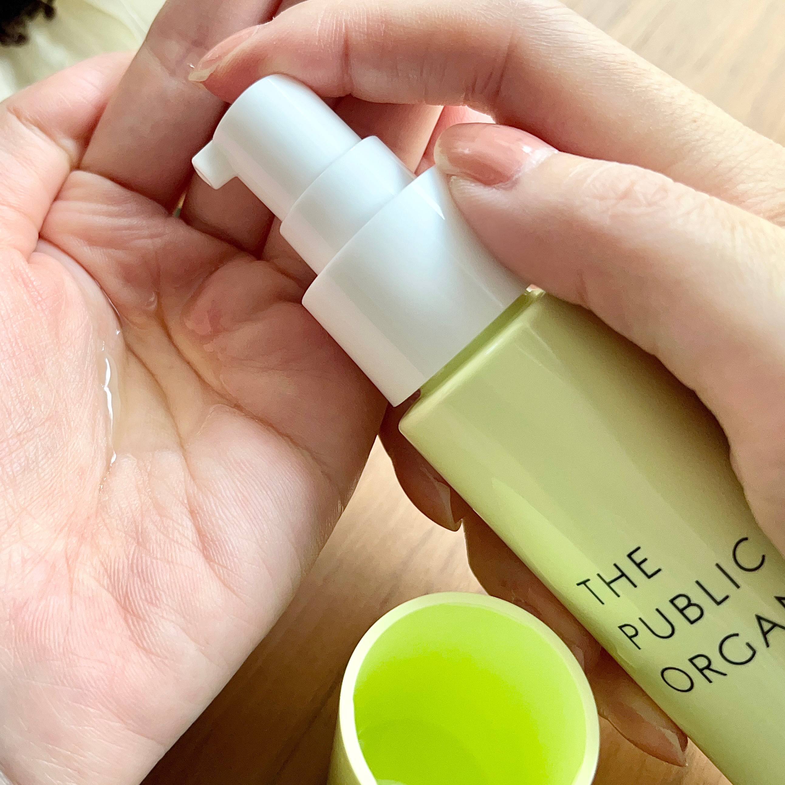 スーパーバウンシーヘアオイル/THE PUBLIC ORGANIC/ヘアオイルを使ったクチコミ（2枚目）