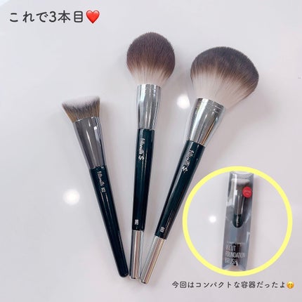 Fillimilli Vカットファンデーションブラシ 822/fillimilli/メイクブラシを使ったクチコミ(5枚目)