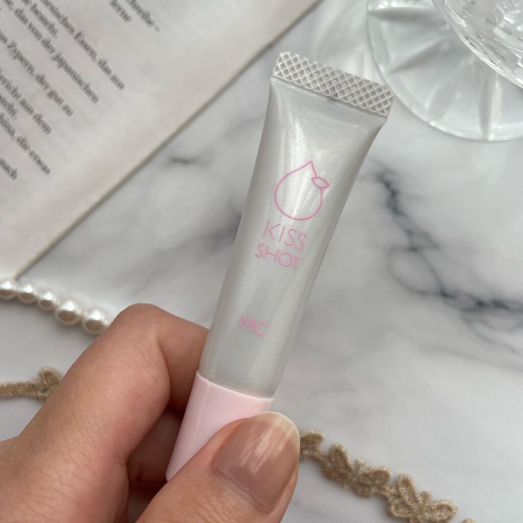 KISS SHOT /MAKE COVER/リップオイルを使ったクチコミ（3枚目）
