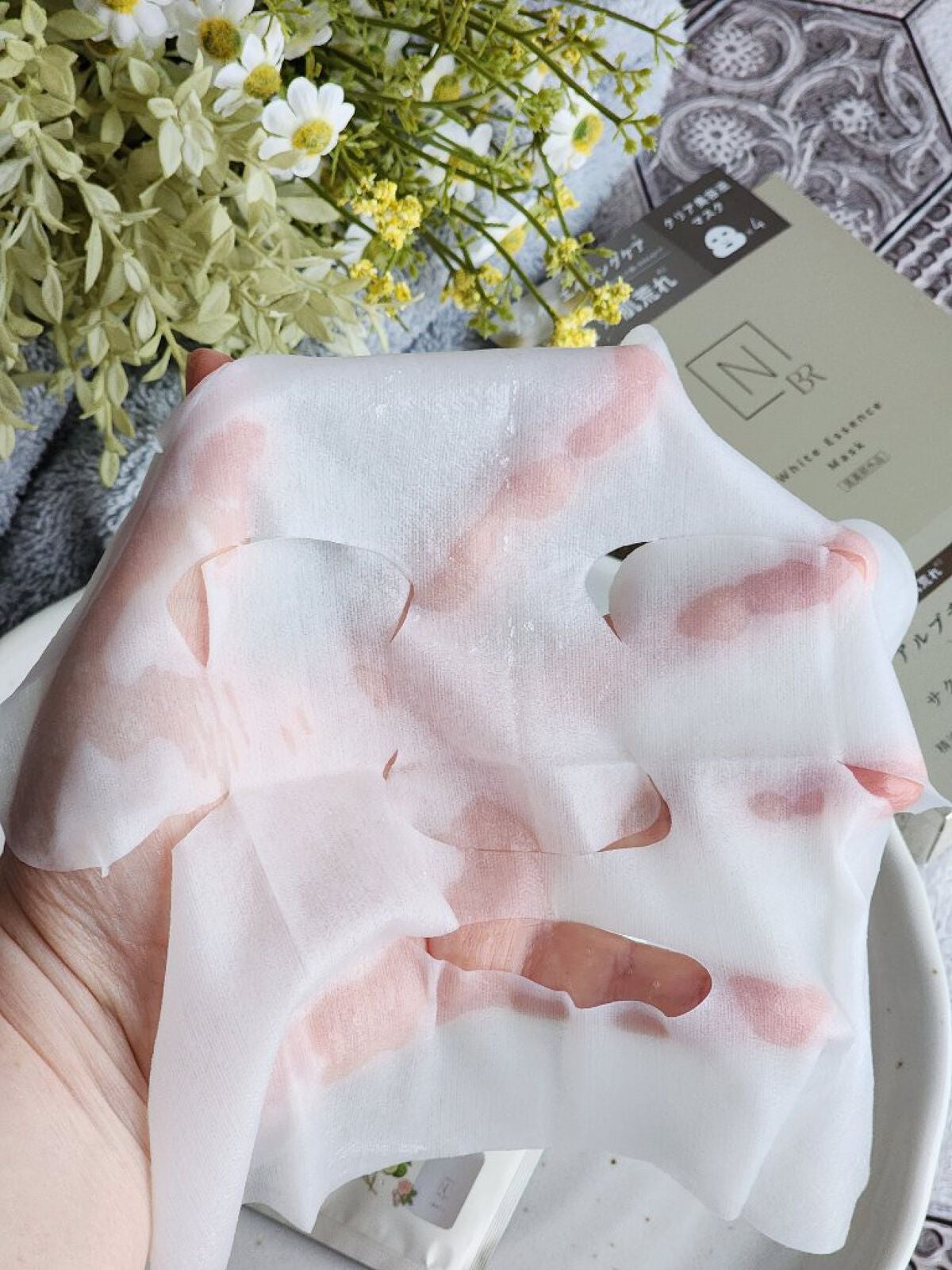 Bright ホワイト メラノリーチ エッセンス マスク/N organic/シートマスク・パックを使ったクチコミ(2枚目)