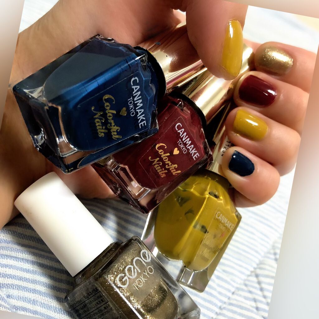 gene TOKYO ネイル/DAISO/マニキュアを使ったクチコミ（1枚目）