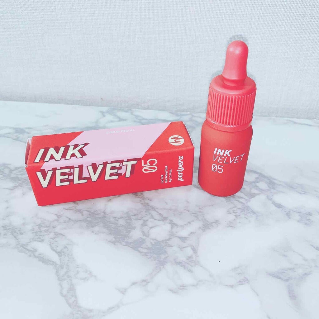 インク ベルベット/PERIPERA/口紅を使ったクチコミ(1枚目)