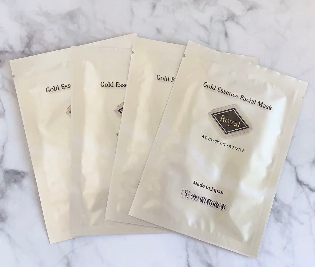 Royal Facial Mask ローヤル シートマスク トライアルセット 5枚/昭和商事/シートマスク・パックを使ったクチコミ(3枚目)