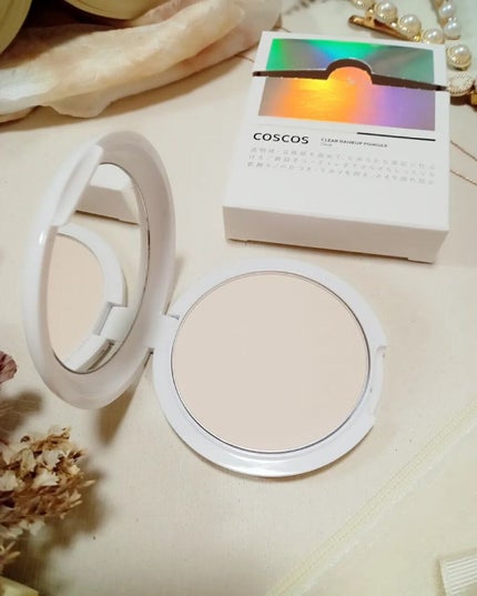 クリアランクアップパウダー/COSCOS/プレストパウダーを使ったクチコミ(2枚目)