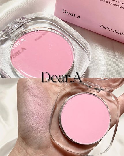フラッフィーブラッシュ/Dear.A/パウダーチークを使ったクチコミ(1枚目)