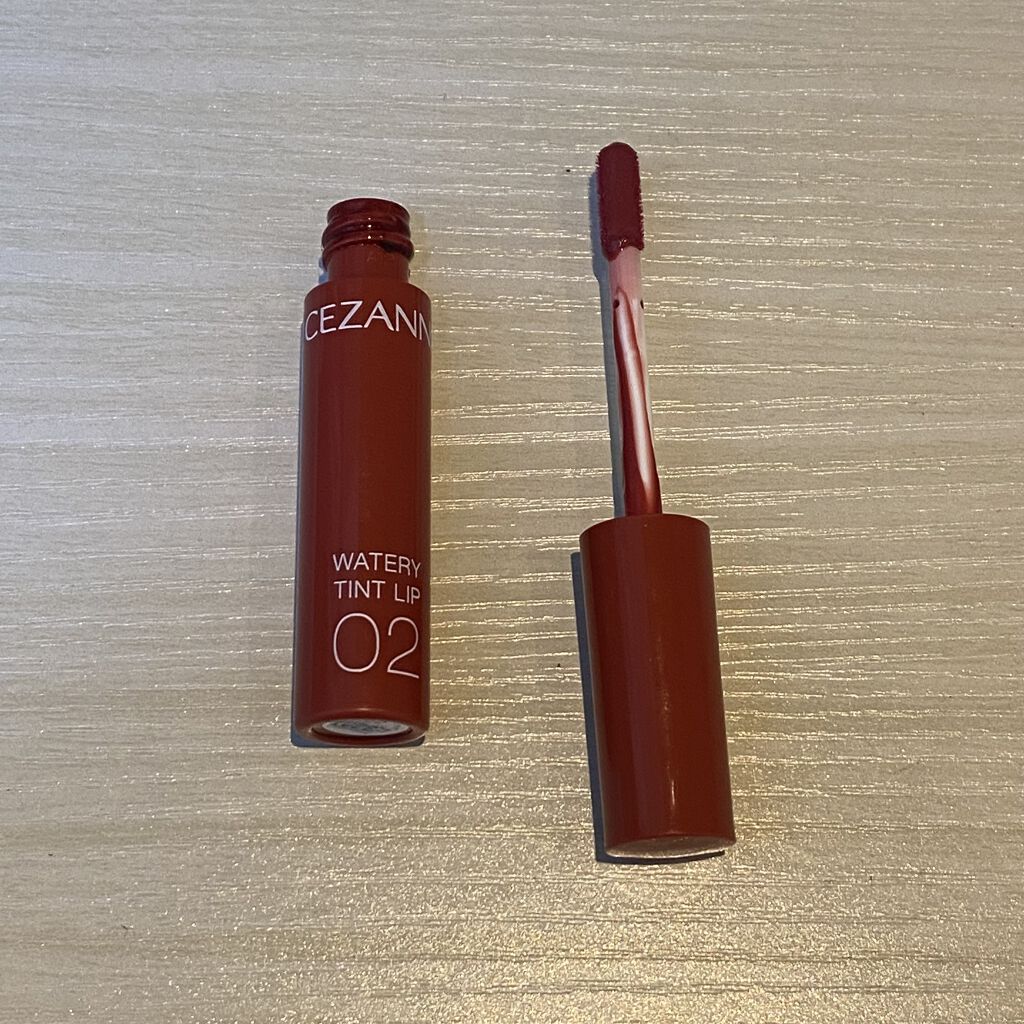 ウォータリーティントリップ/CEZANNE/リップティントを使ったクチコミ（2枚目）