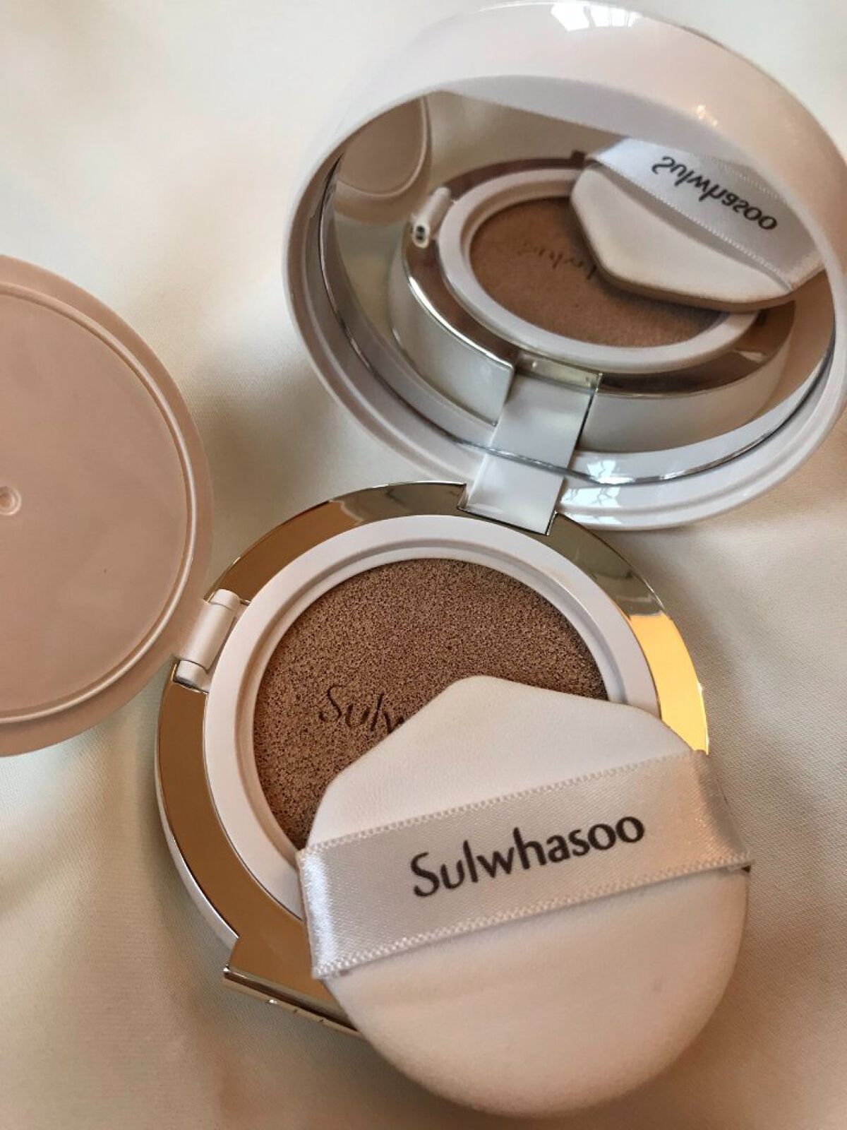 パーフェクティング クッション/エアリ/Sulwhasoo/クッションファンデーションを使ったクチコミ（2枚目）