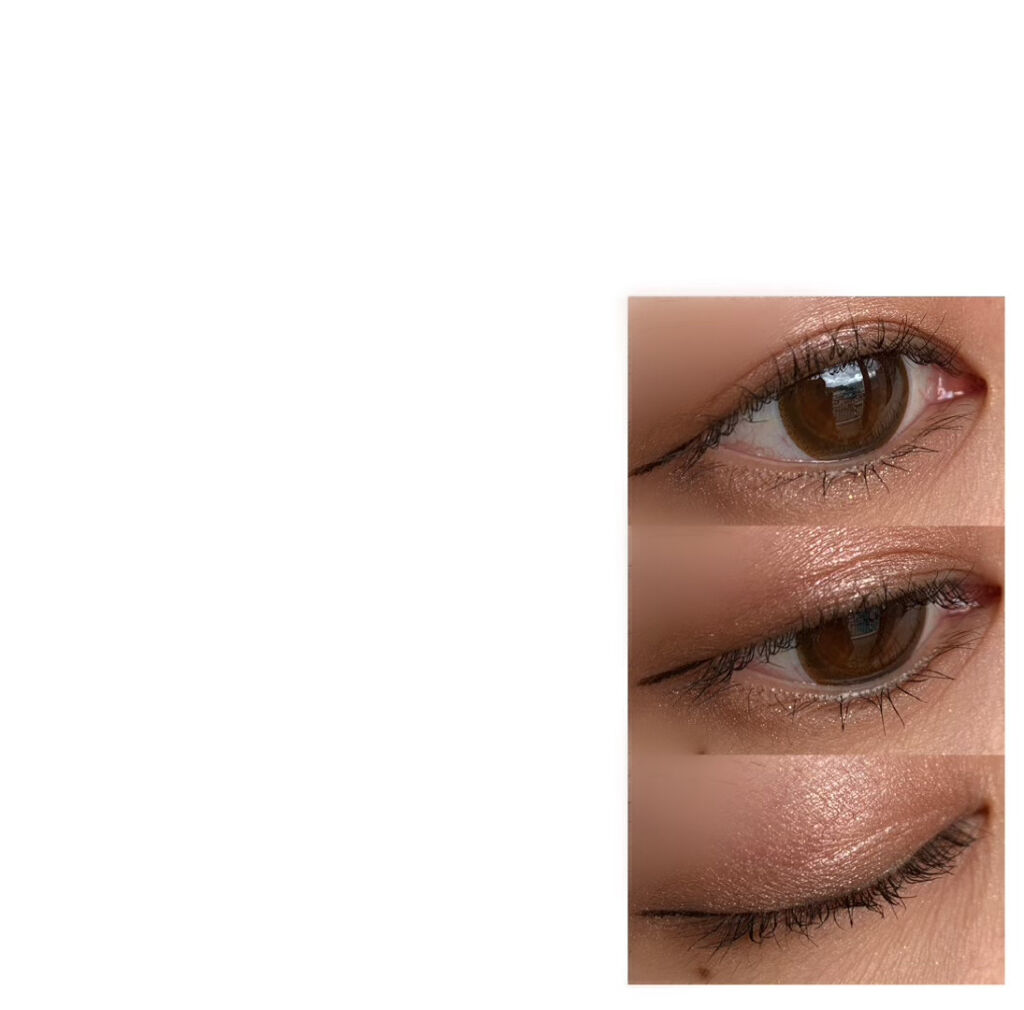 UR GLAM　BLOOMING EYE COLOR PALETTE/U R GLAM/アイシャドウパレットを使ったクチコミ（3枚目）