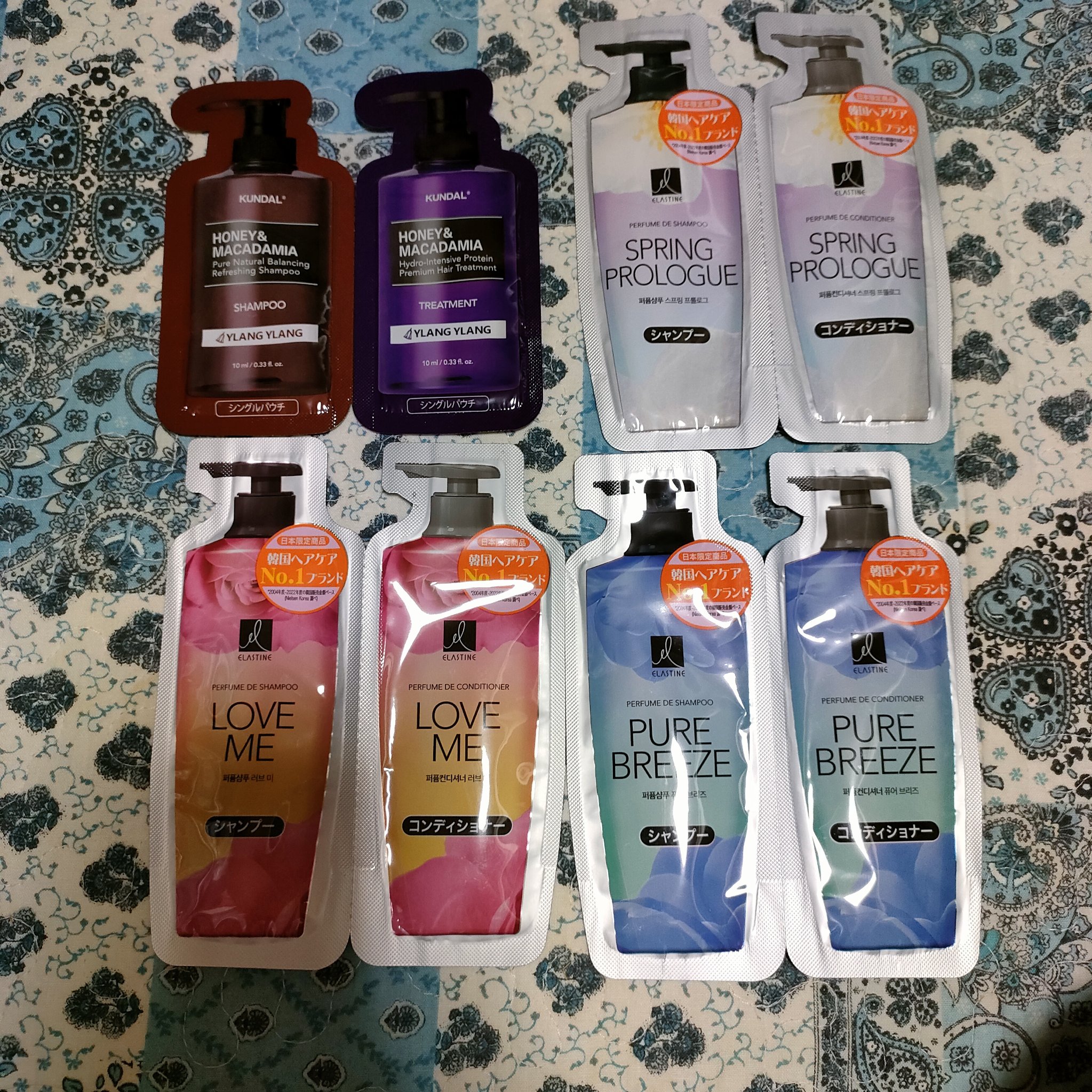 ハニー&マカデミアシャンプー／トリートメント  LA VIE EN RORE  /KUNDAL/市販シャンプーを使ったクチコミ（1枚目）