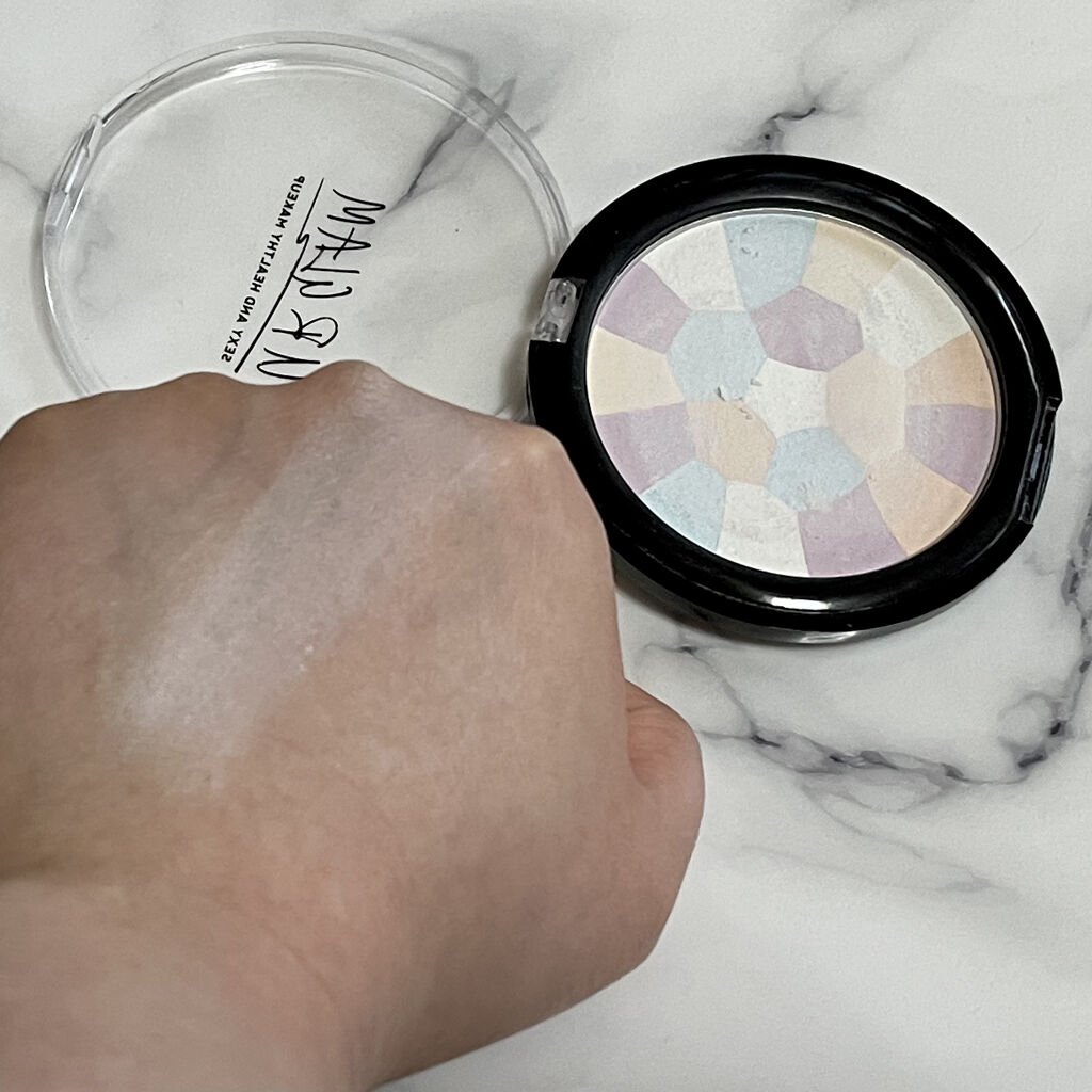 UR GLAM　MARBLE FACE POWDER/U R GLAM/プレストパウダーを使ったクチコミ（2枚目）
