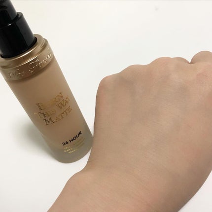 ボーン ディス ウェイ アンディテクタブル 24H マット ファンデーション/Too Faced/リキッドファンデーションを使ったクチコミ(3枚目)