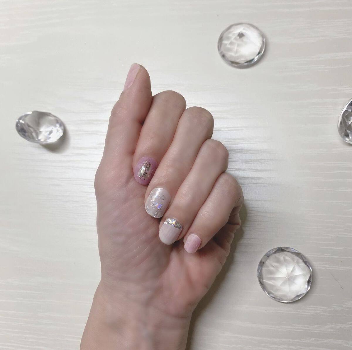 リアルジェルネイルシール/BEAUTY AVENUE/ネイルシールを使ったクチコミ（2枚目）