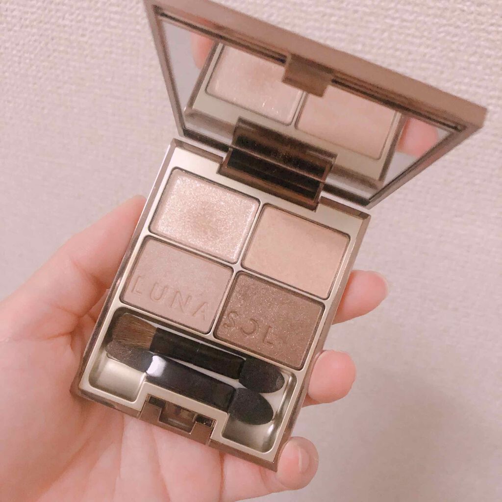 スキンモデリングアイズ/LUNASOL/アイシャドウパレットを使ったクチコミ（1枚目）