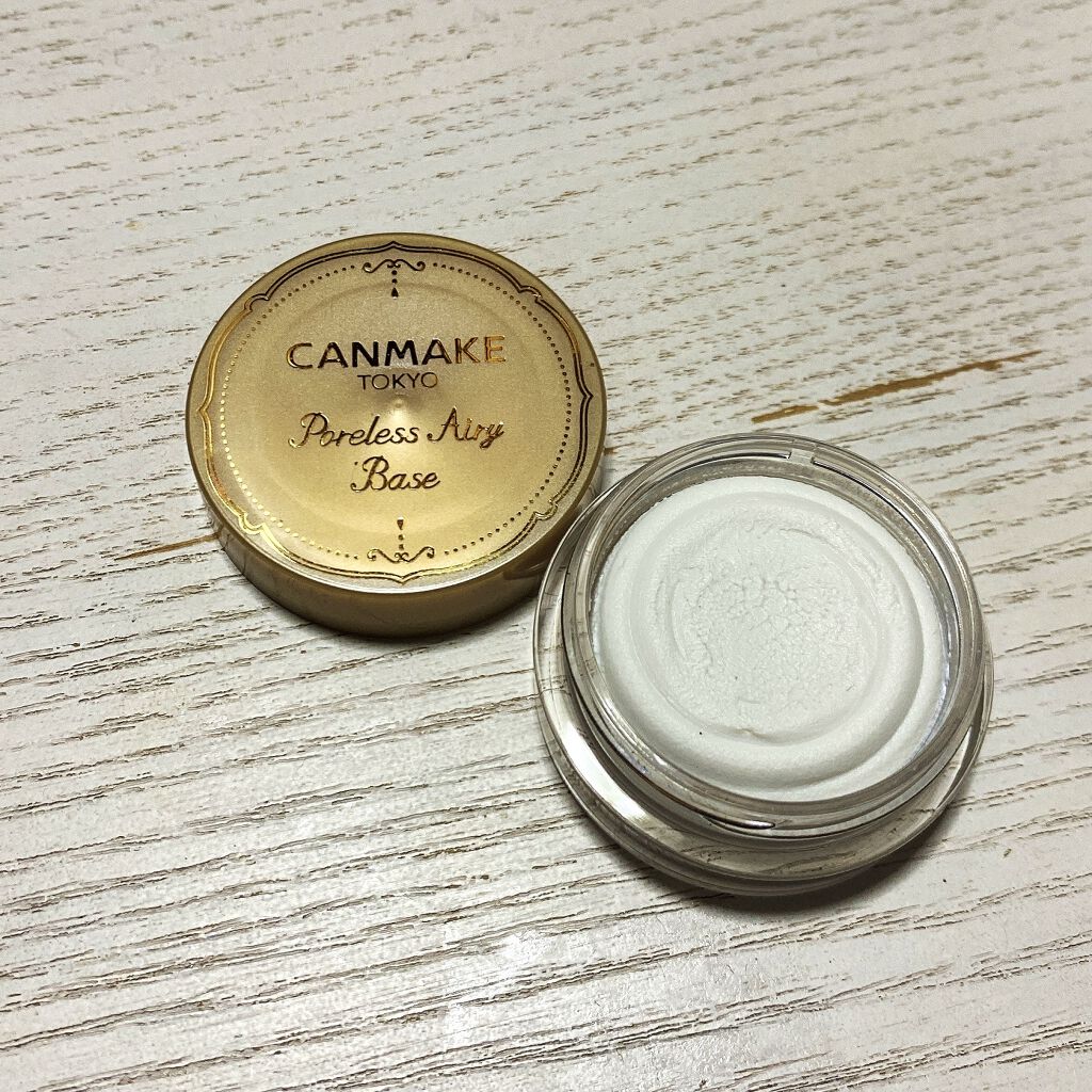 ポアレスエアリーベース/キャンメイク/化粧下地を使ったクチコミ（2枚目）