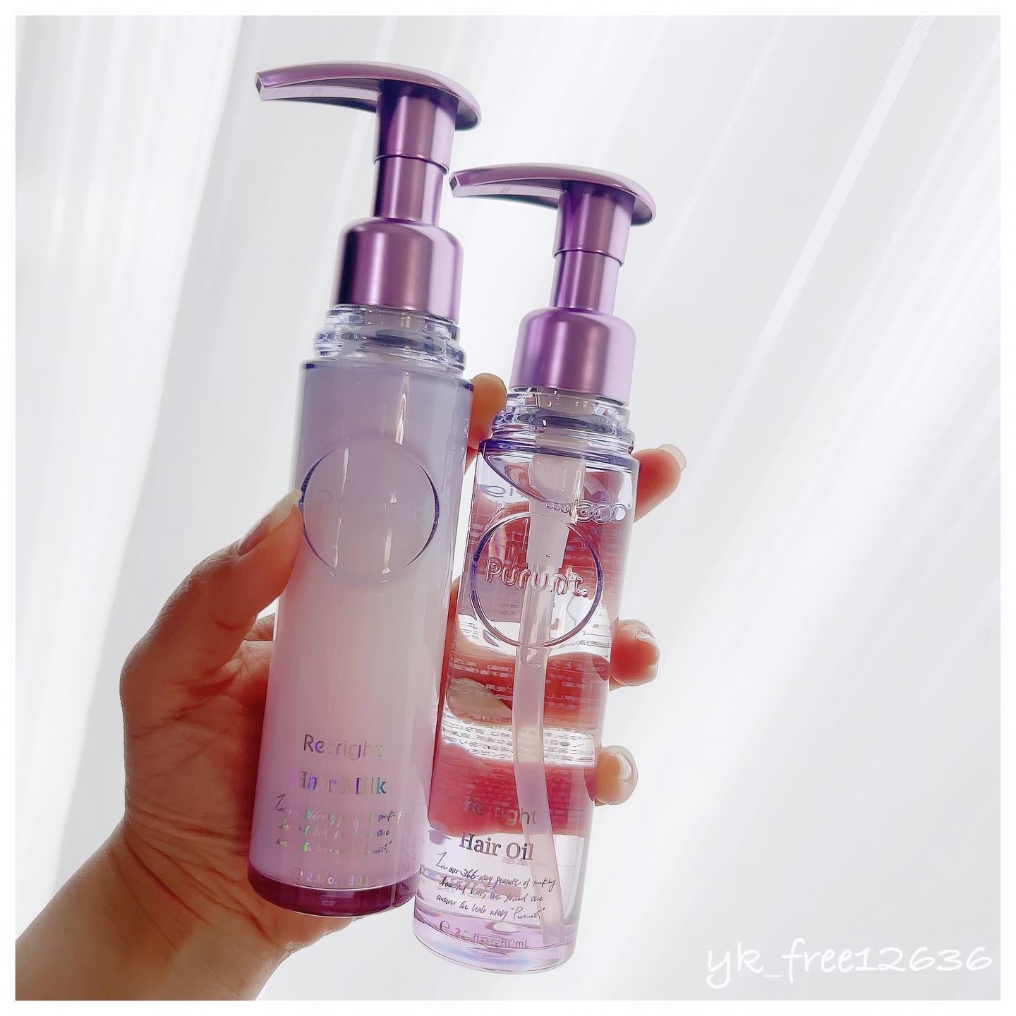 プルント リライト美容液ヘアオイル/Purunt./ヘアオイルを使ったクチコミ（2枚目）