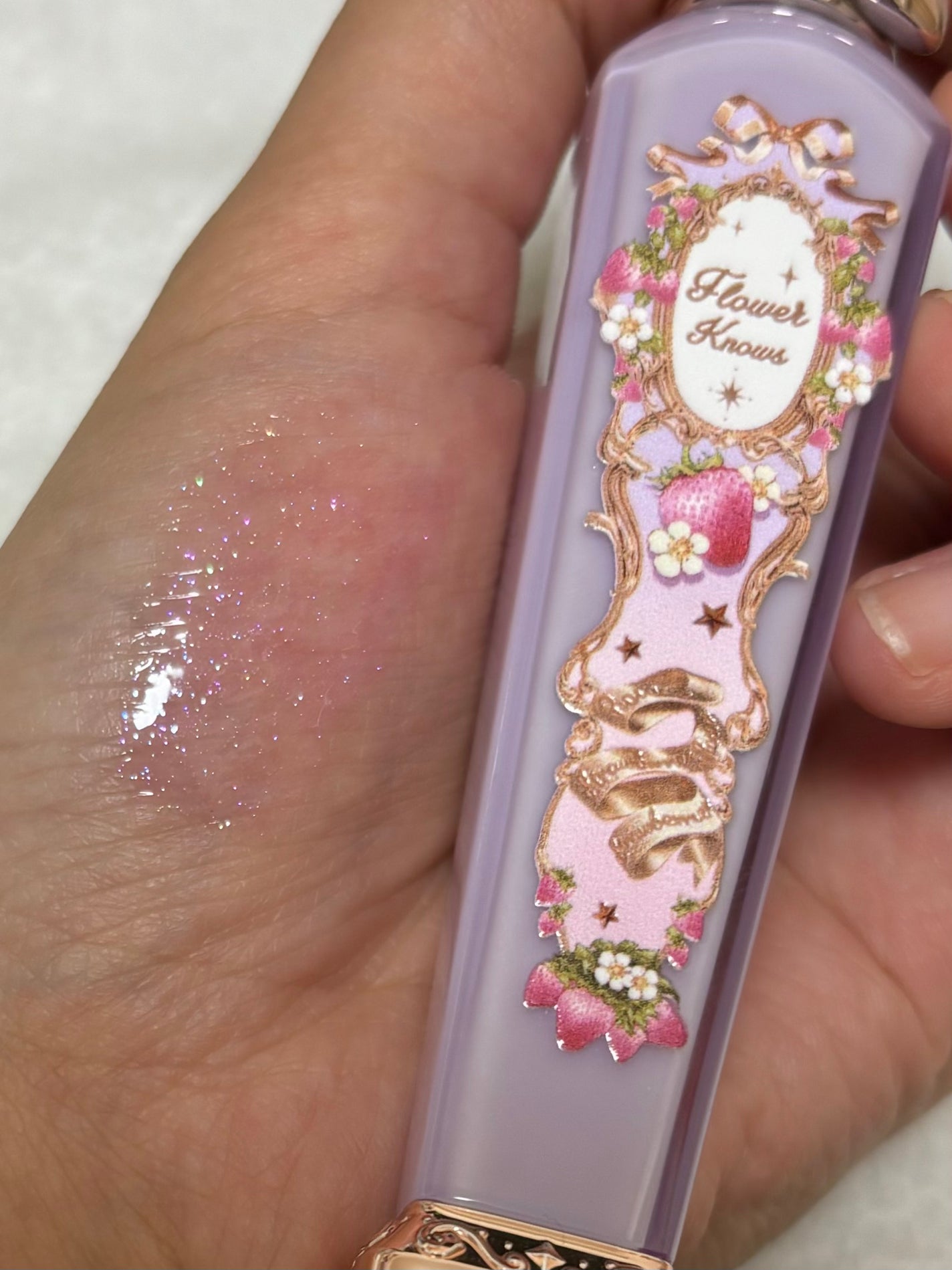 ストロベリーロココシリーズ グロウリップグロス/FlowerKnows/リップグロスを使ったクチコミ(2枚目)