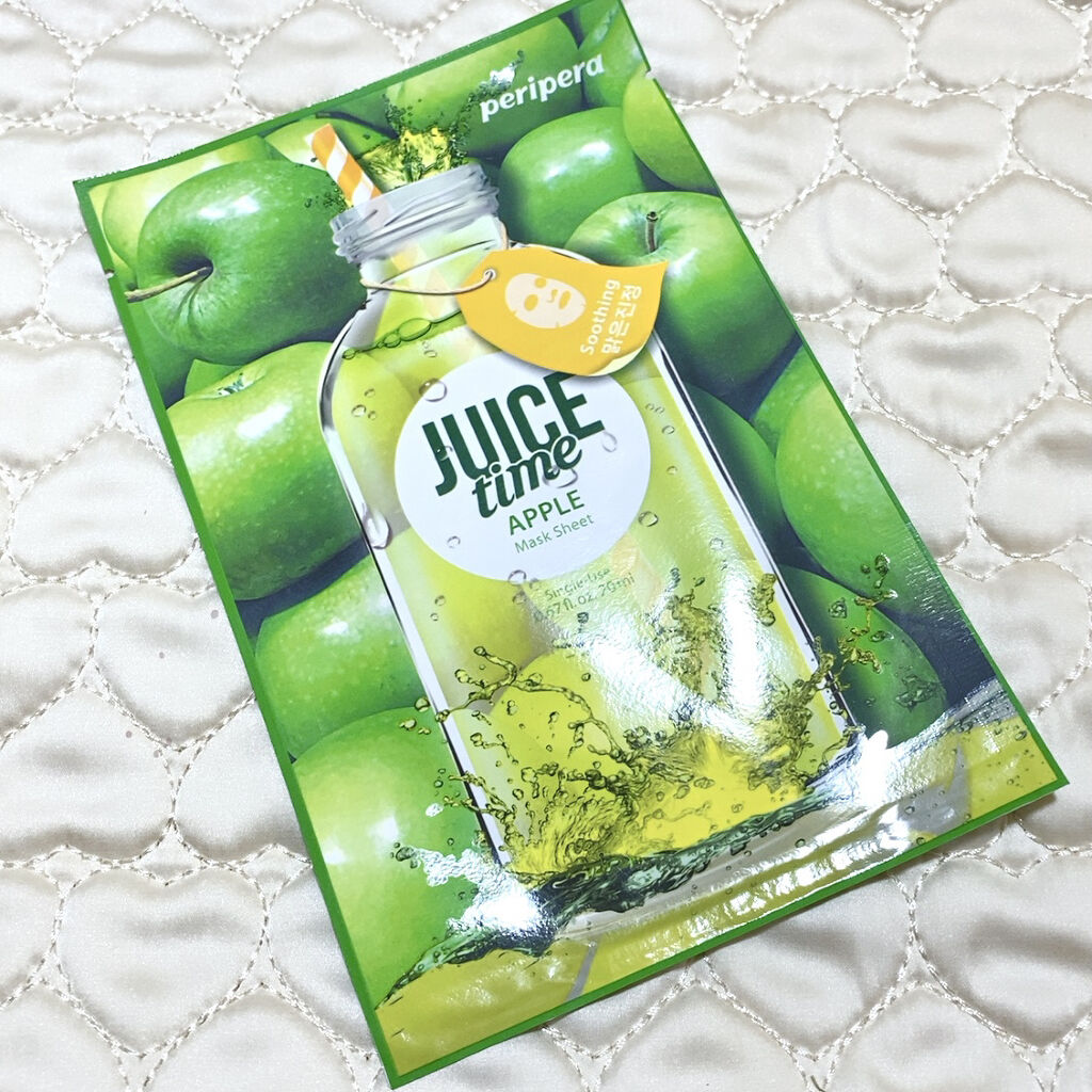 ジュース タイム マスク シート/PERIPERA/シートマスク・パックを使ったクチコミ（1枚目）