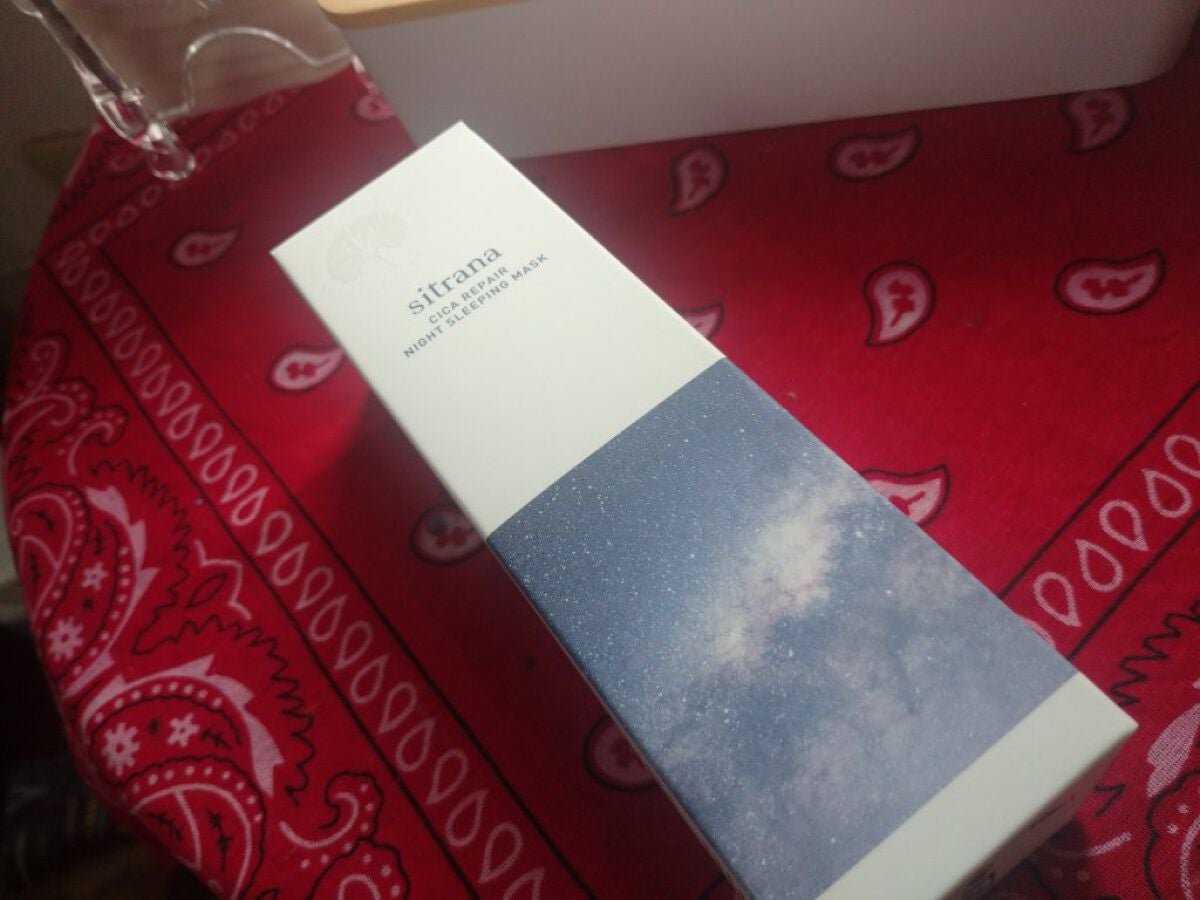シカRナイトスリーピングマスク/シナトラ/その他スキンケアを使ったクチコミ(1枚目)