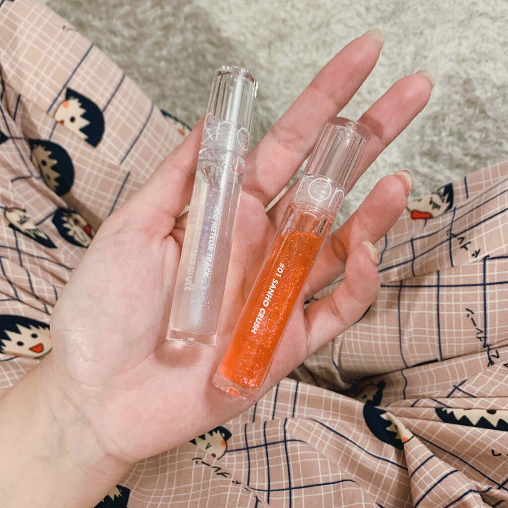 グラスティングウォーターグロス/rom&nd/リップグロスを使ったクチコミ(1枚目)