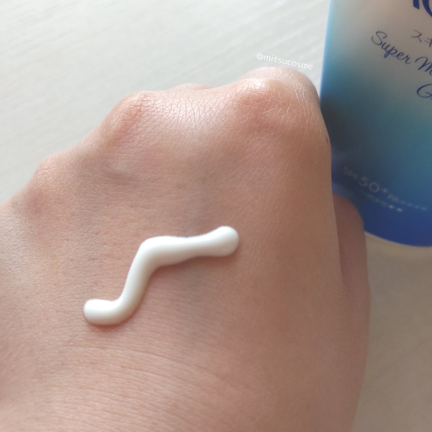 スキンアクア スーパーモイスチャージェル/スキンアクア/日焼け止めジェルを使ったクチコミ(3枚目)