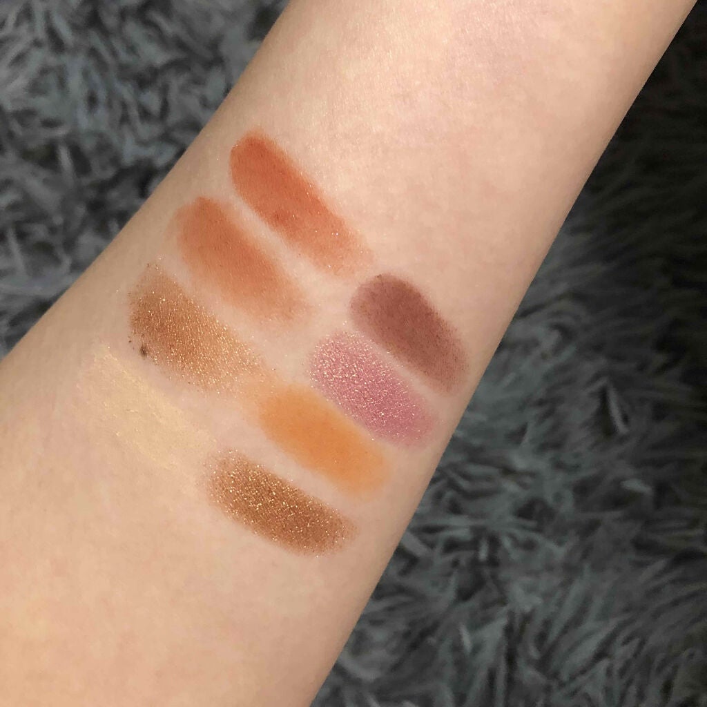 ソルテッド キャラメル ミニ アイシャドウ パレット/Too Faced/アイシャドウパレットを使ったクチコミ(3枚目)