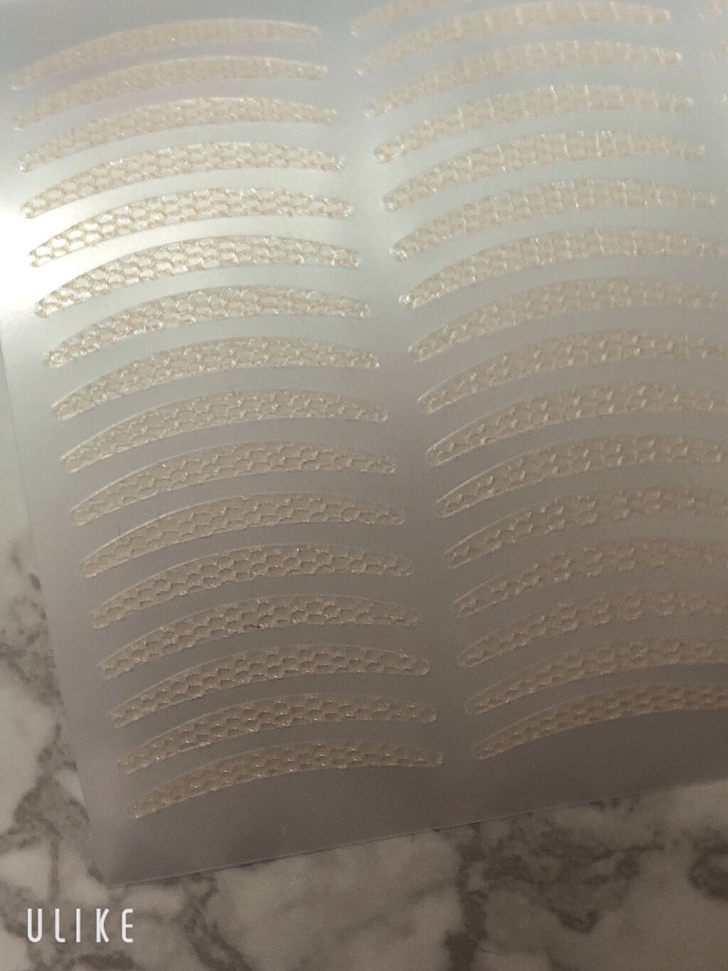 LJ 水で貼るふたえテープ 02 ナチュラルスリム/ドゥ ベスト/二重まぶた用アイテムを使ったクチコミ(2枚目)