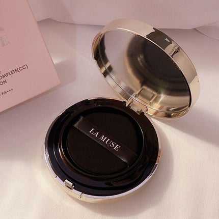 CORRECT CARE COMPLETE CC CUSHION/ラミューズ/クッションファンデーションを使ったクチコミ(4枚目)