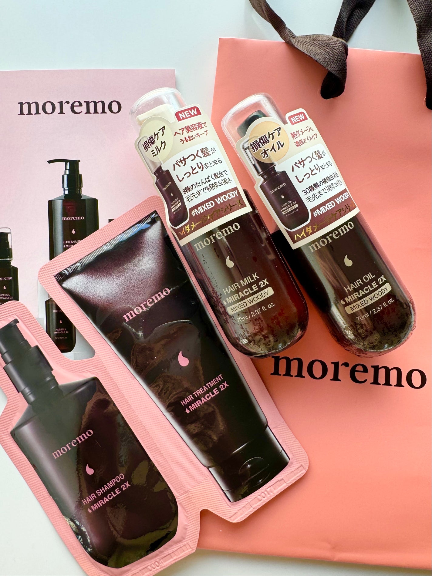 ヘアオイルミラクル2X/moremo/ヘアオイルを使ったクチコミ(3枚目)