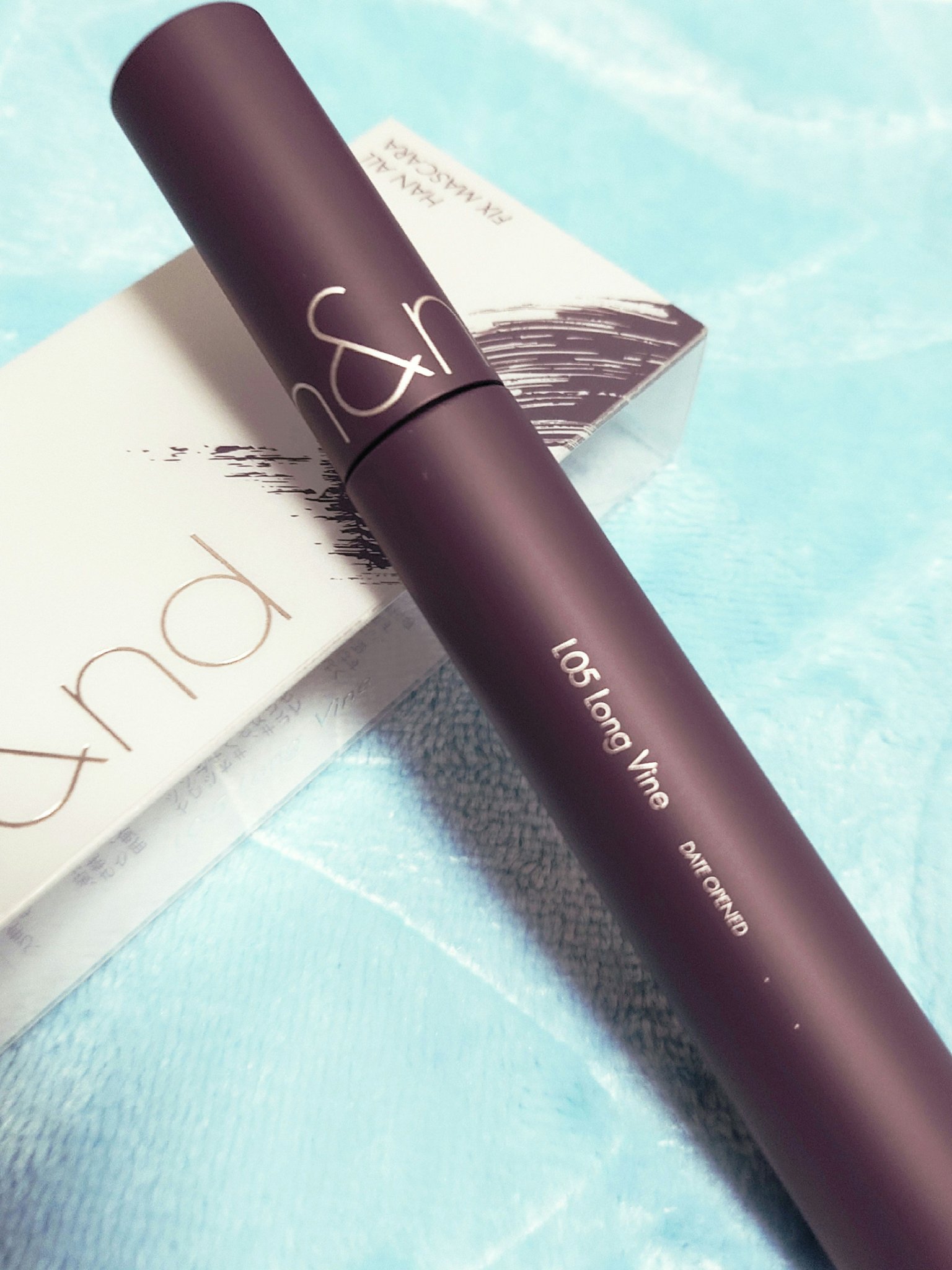 ハンオールフィックスマスカラ L05 ロングバイン(LONG VINE)(日本限定)/rom&nd/マスカラを使ったクチコミ（2枚目）