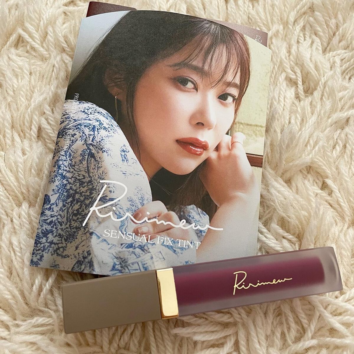 センシュアルフィックスティント/Ririmew/リップティントを使ったクチコミ（1枚目）