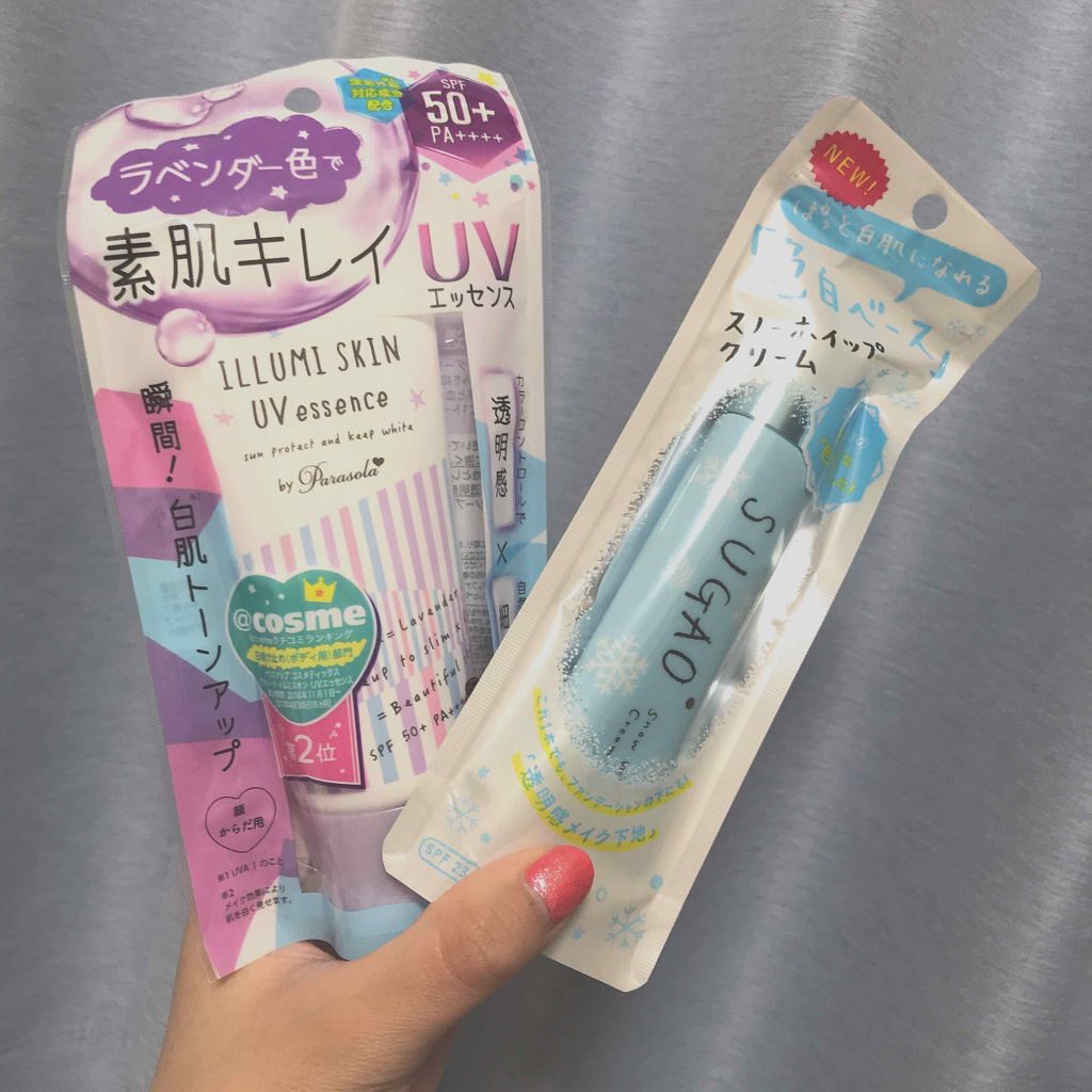 パラソーラ イルミスキンUVエッセンス(旧品)/パラソーラ/日焼け止め・UVケアを使ったクチコミ(1枚目)