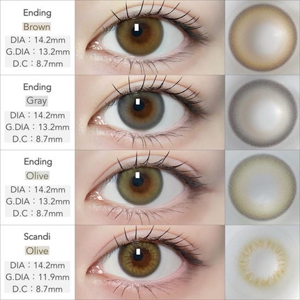 Glowy 1day/OLENS/ワンデー(1DAY)カラコンを使ったクチコミ(5枚目)