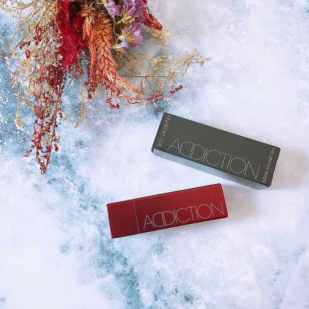 アディクション ザ リップスティック シアー/ADDICTION/口紅を使ったクチコミ（1枚目）